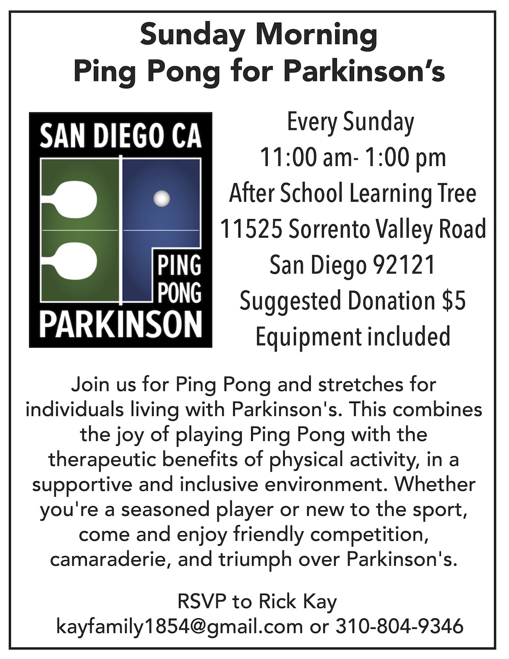 Pong Pong Parkinson SD Flier for PASD copy