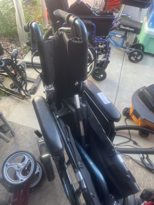 Nova Transport Chair, 20-inch seat– Item #156- Service Charge $20 - Image 2
