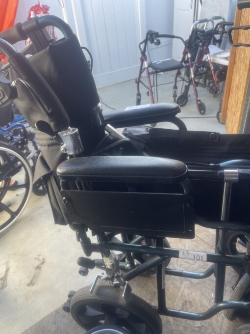 Nova Transport Chair, 20-inch seat– Item #156- Service Charge $20