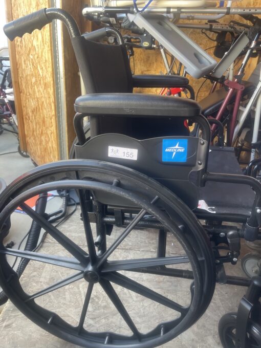 Medline Lightweight 20-inch Wheelchair – Item #155- Service Charge $20