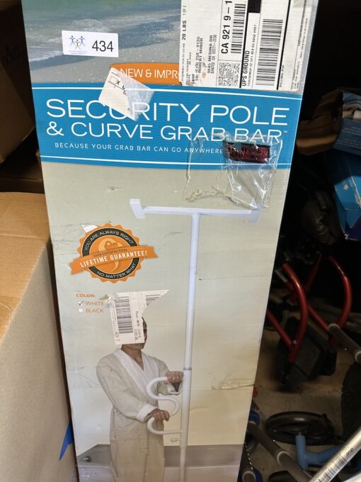 Security Pole/Grab Bar – Item #434 – Service Charge $10