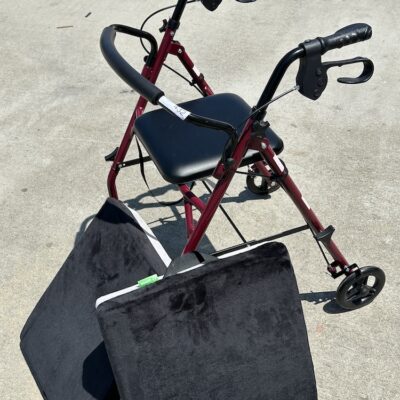Rollator with Spare Pads – Item #432 – Service Charge $10