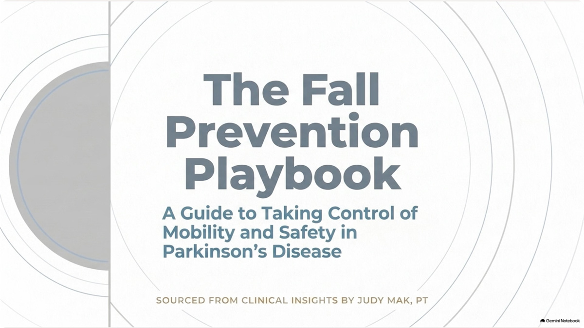 The Fall Prevention Playbook title slide
